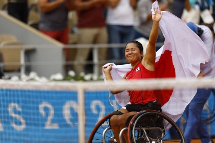 Kamiji wins gold in women's wheelchair tennis

