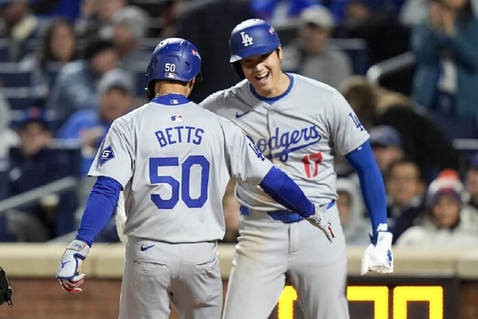 Shohei Ohtani, Betts lead Dodgers into final burst of Mets for 3-1 lead in lopsided NLCS

