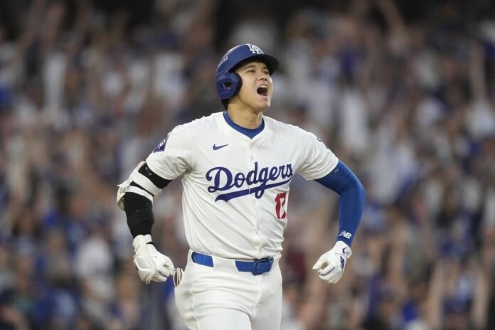 The Big Sho: Shohei Ohtani Hits Game-tying 3-Run Homer in Playoff Debut for the Los Angeles Dodgers in NLDS Victory

